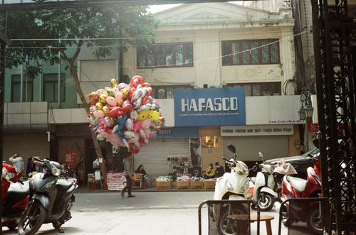 Balloon man, Hanoi, Vietnam