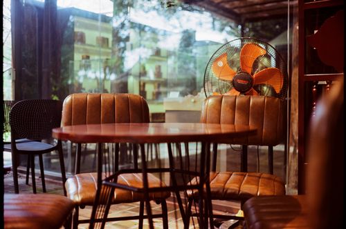 Imperial palace coffee, Hue, Vietnam