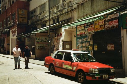 Water Street, old Happy Hut restaurant, Hong Kong