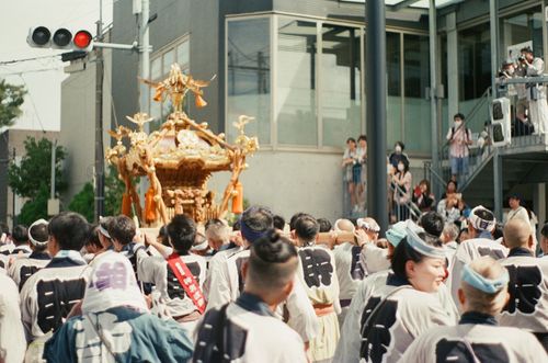 Japanese street parade