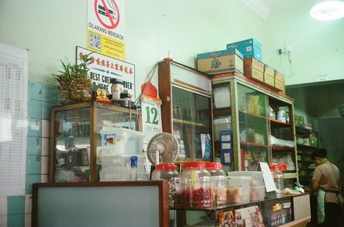 Penang, Malaysia, at a random small food stall