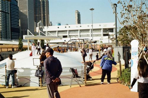 Sai Ying Pun waterfront park, new section, Hong Kong