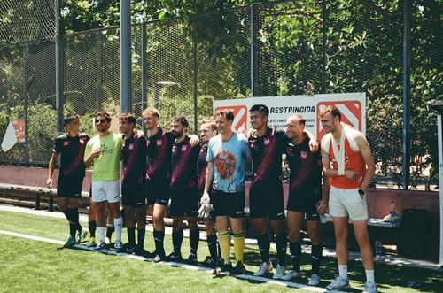 One-nil football team, Gay Games, Valencia, Spain