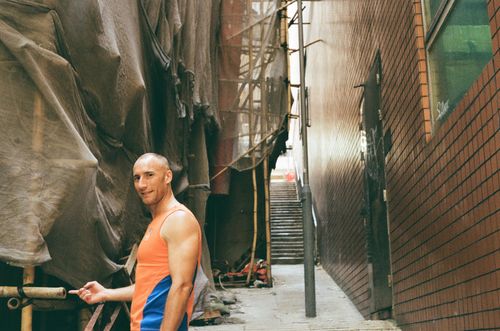 Bamboo Scaffolding, High Street, Sai Ying Pun, Hong Kong
