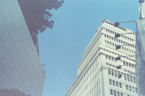Random building in Hong Kong.