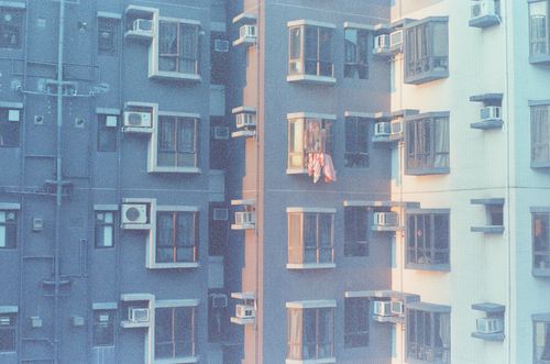 The view outside Fung Yu, 24th floor.