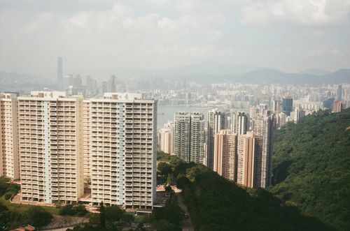 Descending into Tai Hang from Siu Ma San, Hong Kong