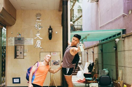 Superheroes, Fung Yu Building, Sai Ying Pun, Hong Kong