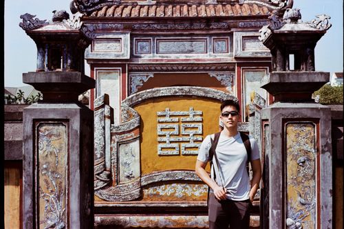Me, Hue, Vietnam