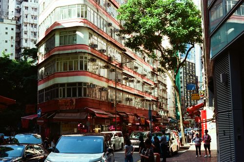 Wan Chai, near street market, Hong Kong