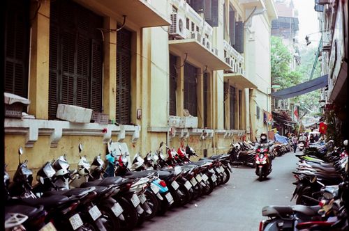 Alley, Hanoi, Vietnam