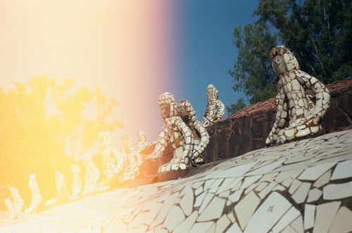 Chandigarh, India (crazy art park)