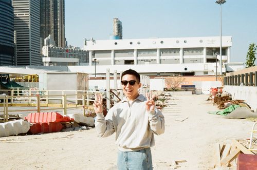 Sai Ying Pun waterfront park, new section, Hong Kong