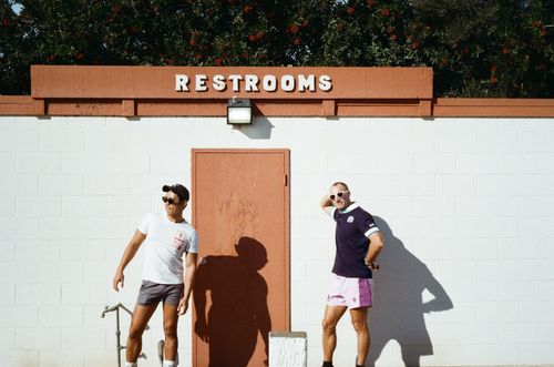 Soledad Mission bathrooms (cute western style), California