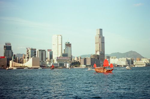 Hong Kong harbour
