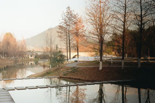 Hengdian, China, in the fall