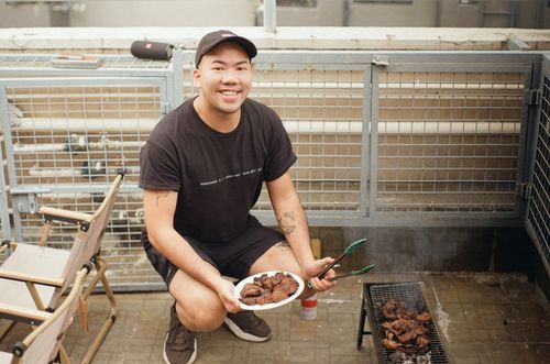 Our friend being a chef